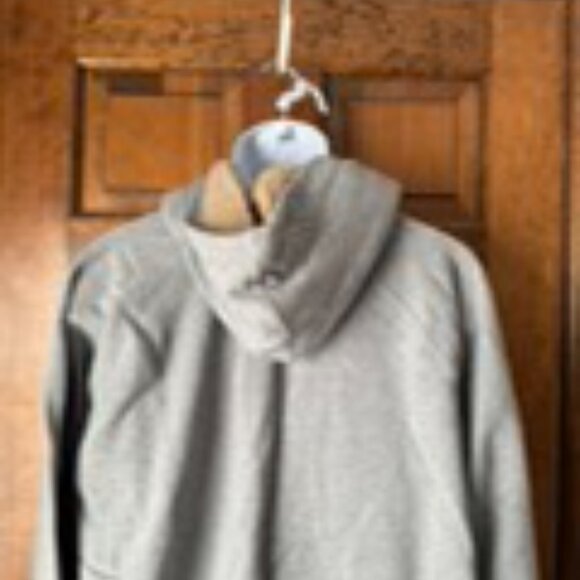 Lucky Brand Gray Hoodie Sweatshirt w/4-Leaf Clover Logo XX-Large - Picture 8 of 12